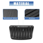 Aluminium Alloy Gas Brake Pedal Pad Cover for Hyundai Elantra (2021-2022)
