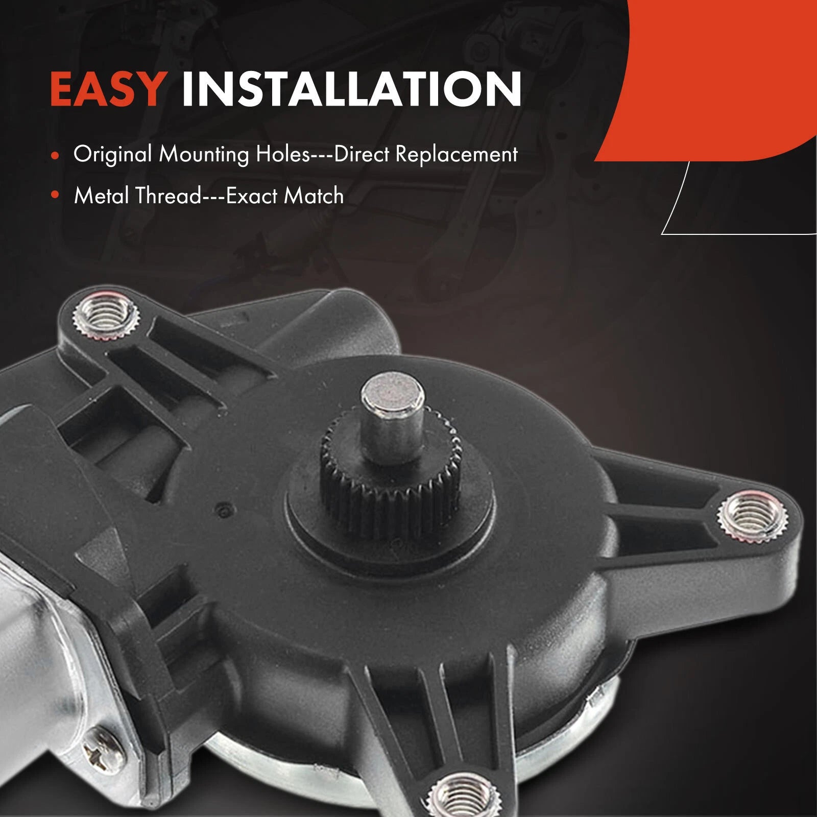 2X Window Motor for Hyundai Elantra (1996-2000) & Sonata (1999-2000)