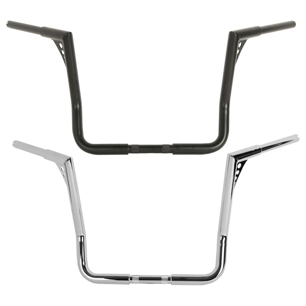 Chrome/Black 16" Ape Hanger Handlebar for Harley Electra Glide (1982–2024)
