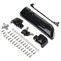 Black Hinges and Latch Kit for Touring Razor Chopped King Tour Pack (2014–2023)