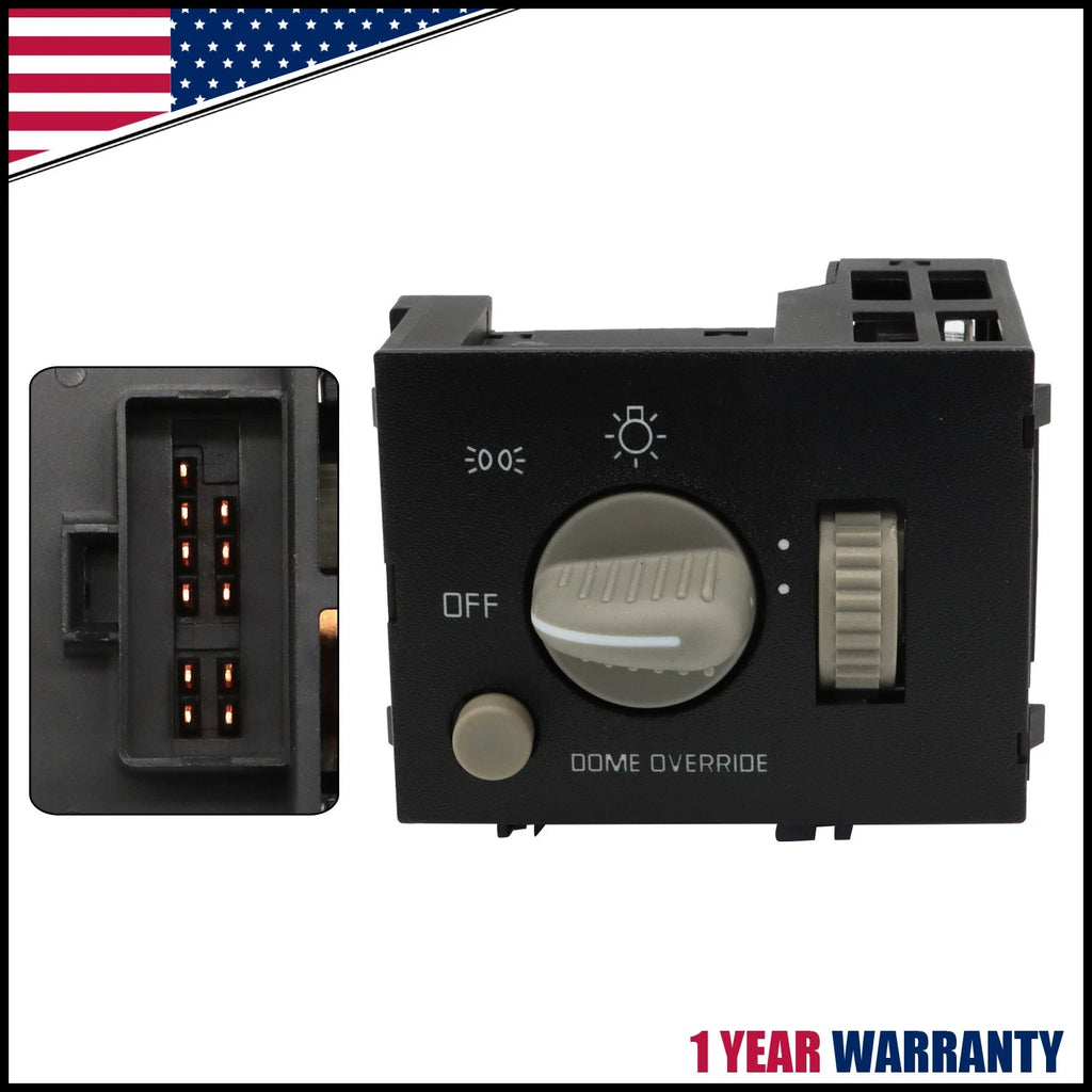 Dimmer Switch for Chevy C1500 C2500 C3500 (1990–1999) DS876 15013005