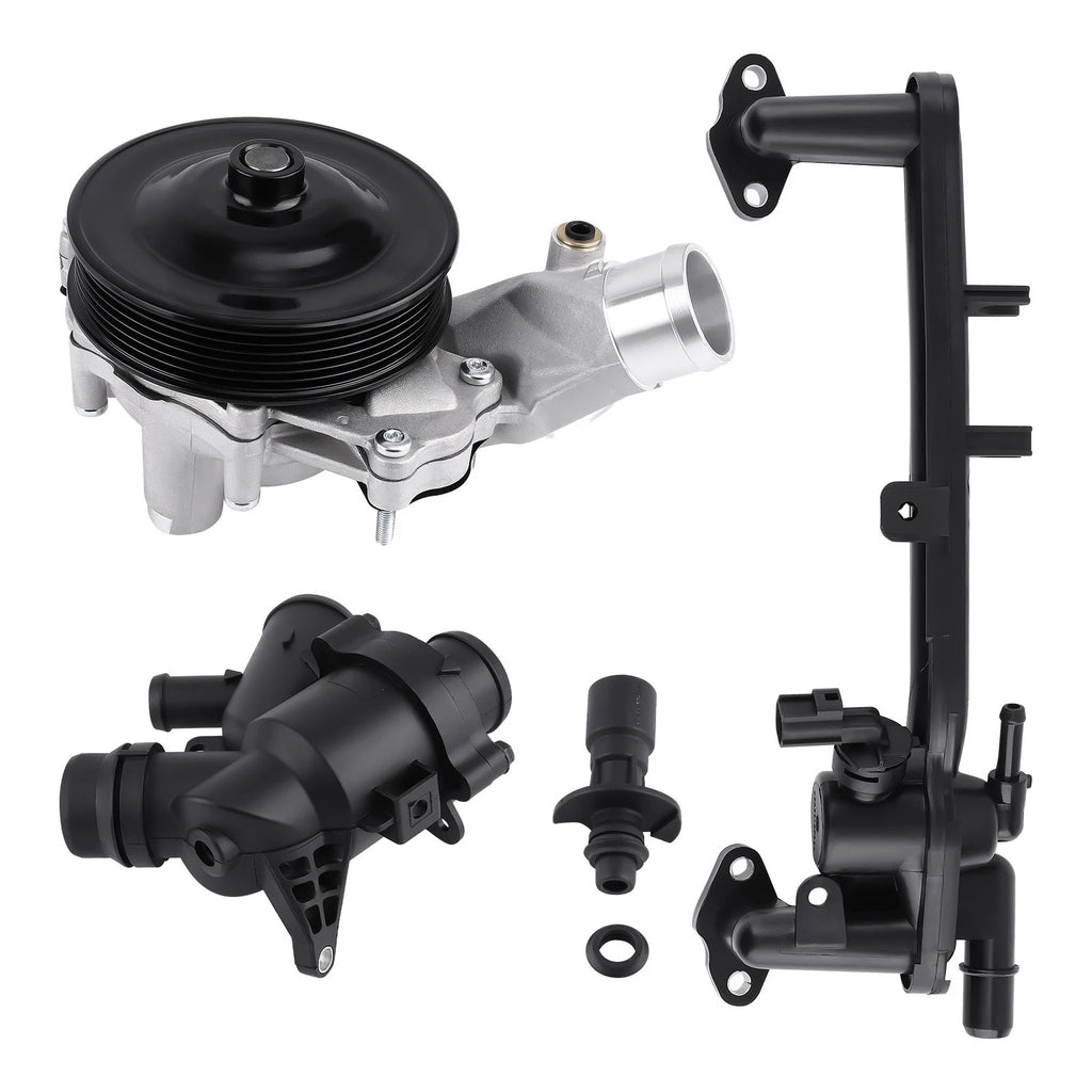 Water Pump Coolant Pipe Kit for Land Rover Range Rover LR4 (2010–2012) LR035124 R097165