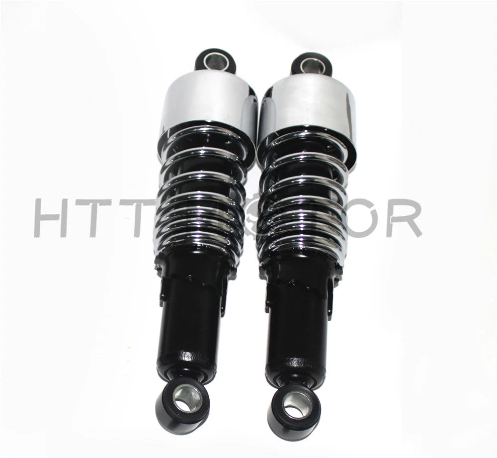 Chrome Slammer Lowering Kit Fork Spring Shock Absorber for Harley Dyna FXD (1991–2005)