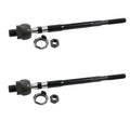 Set of 2 Inner Steering Tie Rod Ends Moog for Ford Festiva (1988–1989)
