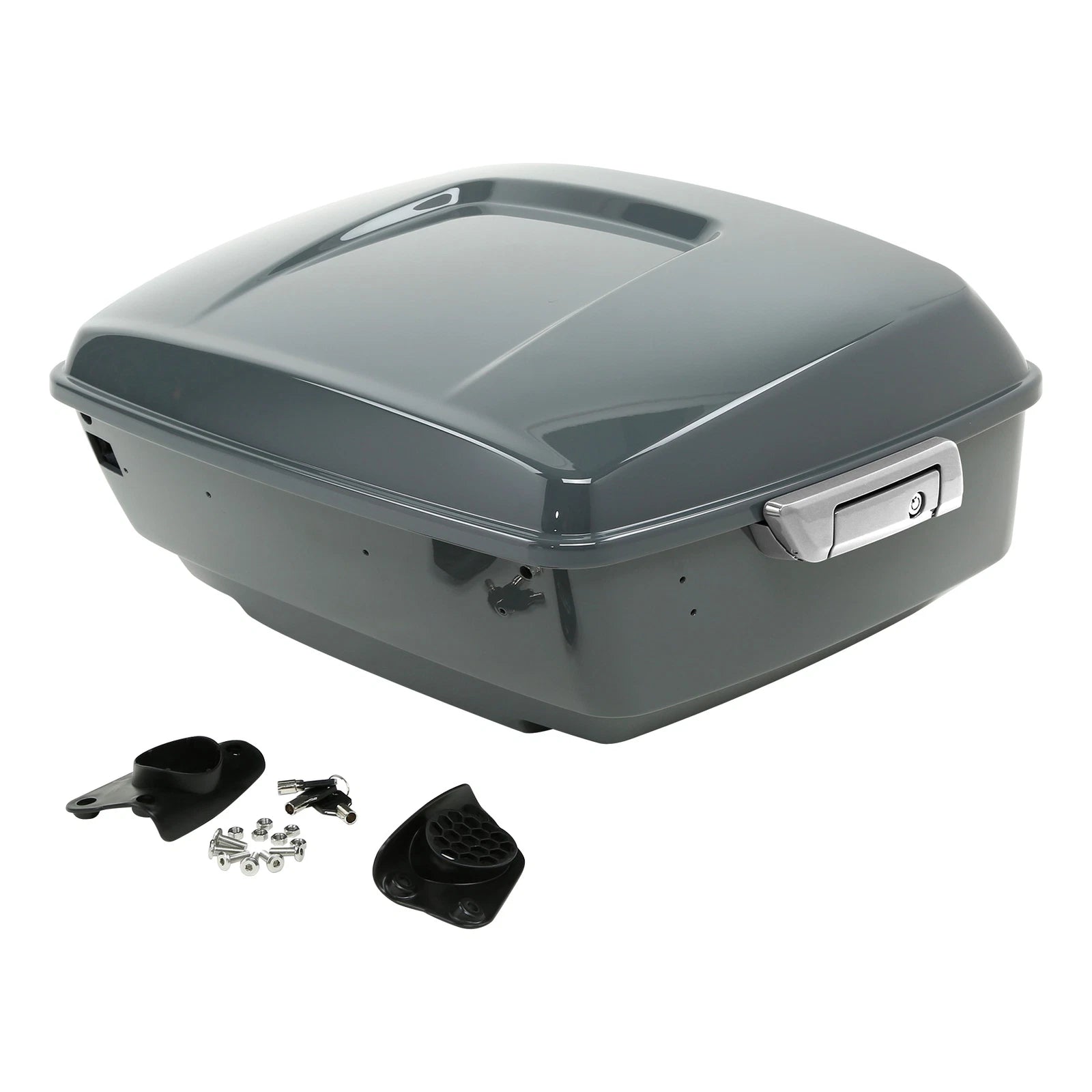 King Trunk for Harley Touring Street Glide (2014–2024) Gunship Gray