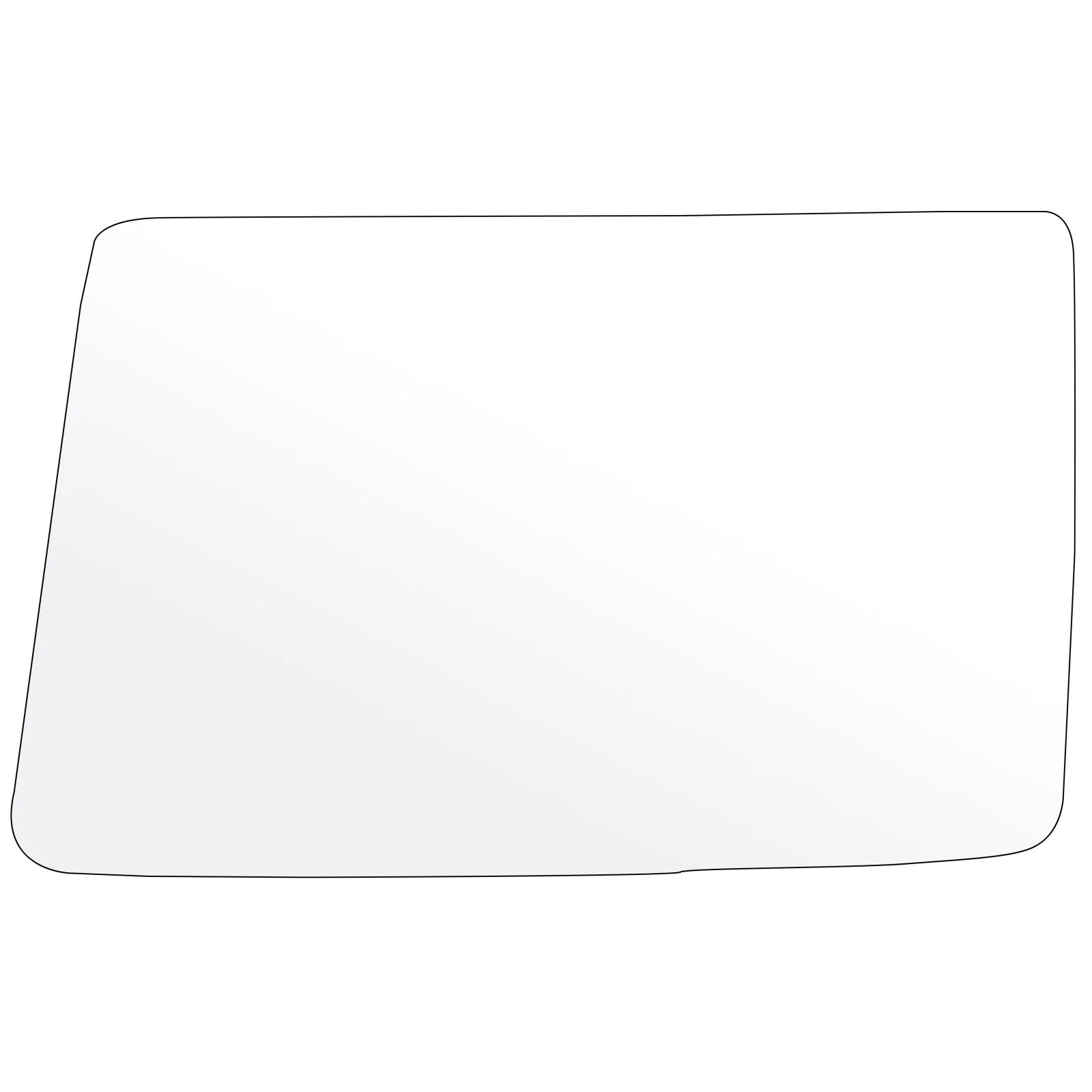 Set of 2 Upper Flat Mirror Glass for Ford F250 F350 F450 (2008–2016)