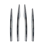 Set of 4 Fog Light Cover Trim for Mercedes Benz E Class W213 (2021+) Chrome