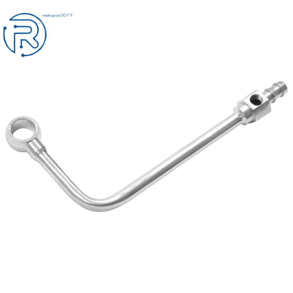 Chrome Steel Fuel Line for Make Model