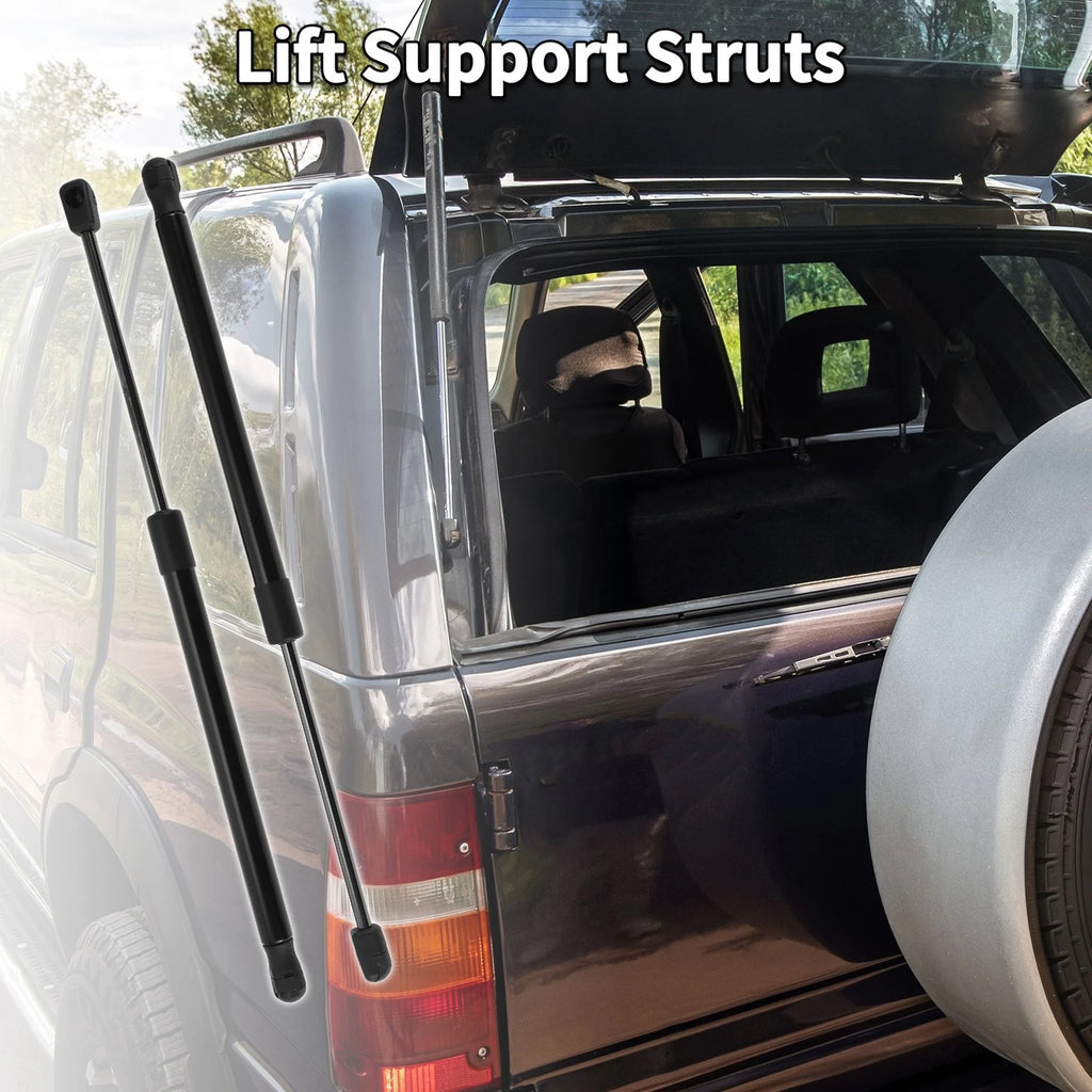 Set of 2 Rear Window Glass Lift Supports for Ford Bronco II (1984–1990)