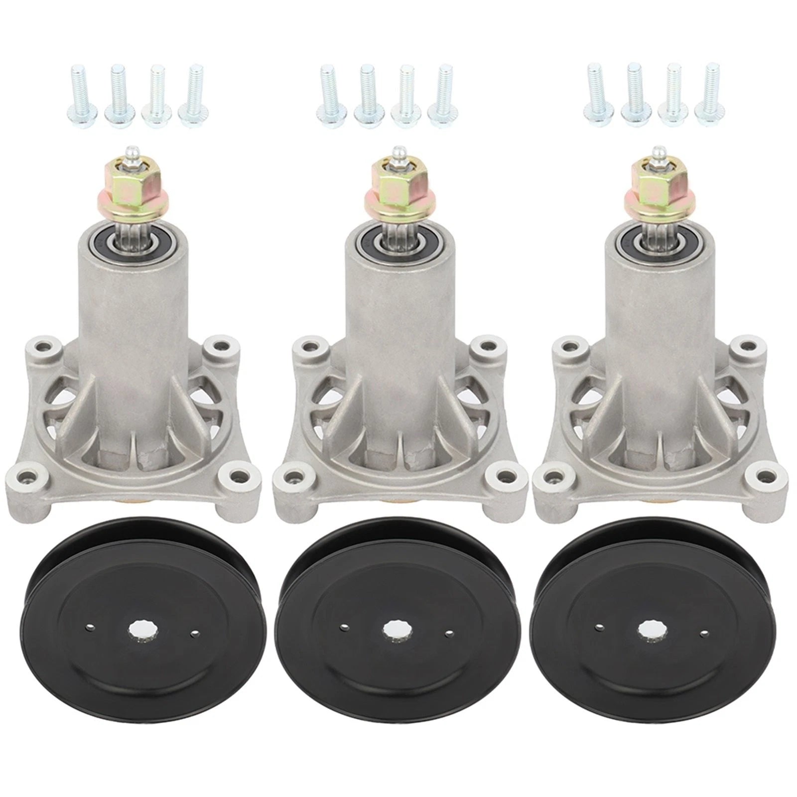 3X Spindle 187292 192870 197473 for Craftsman Riding Mower