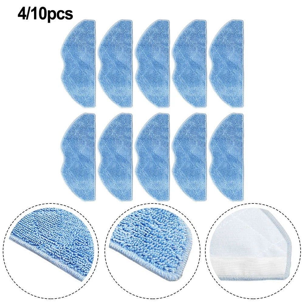 Set of 4 Mop Cloths for 360 S8/S8 Plus Robot Vacuum Cleaner