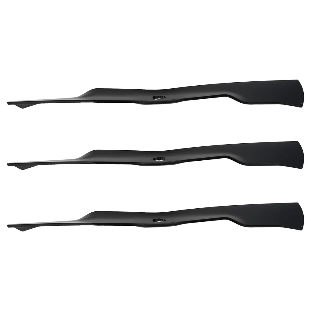 Set of 3 Mower Blades for John Deere GY20684, Craftsman 11491
