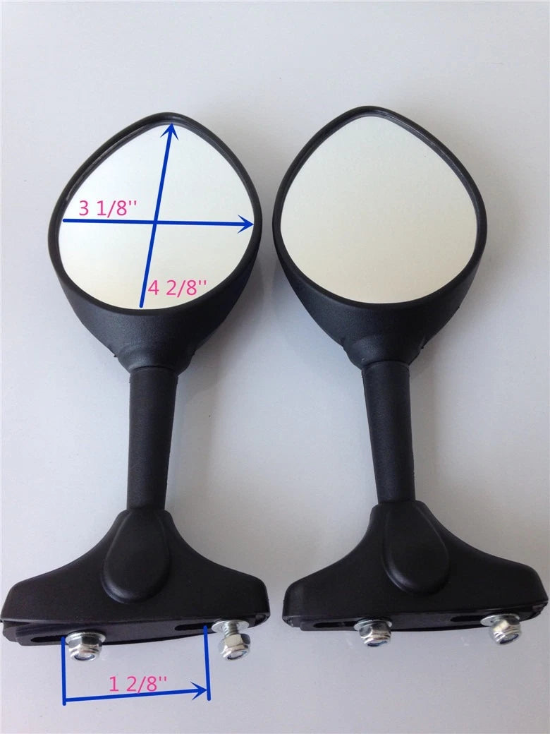 Black Mirror for Suzuki Katana GSXR 600 750 1000 TL 1000 Hayabusa 1300 GSX SV650
