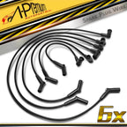6x Spark Plug Wire Sets for Mazda B3000 (2001–2002) Ford Ranger (2001–2003)