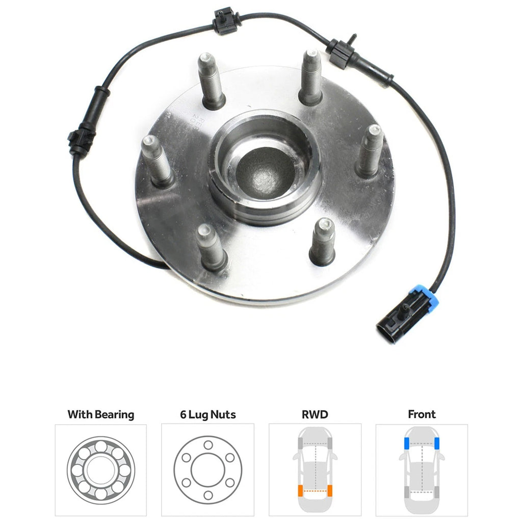 Wheel Hubs for Chevy Safari (Right/Left)