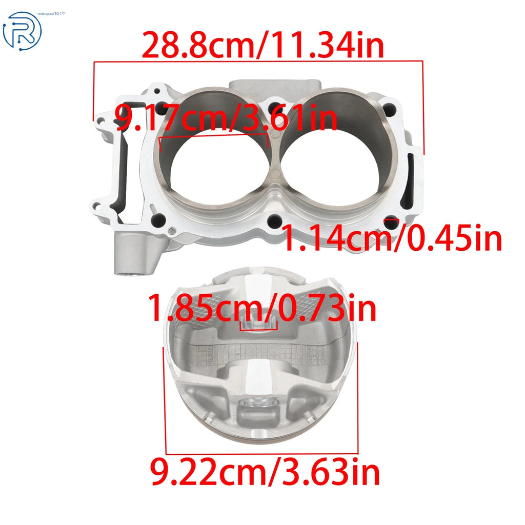 Piston Kit for Polaris 1000/RZR/XP 3023156 (93mm)