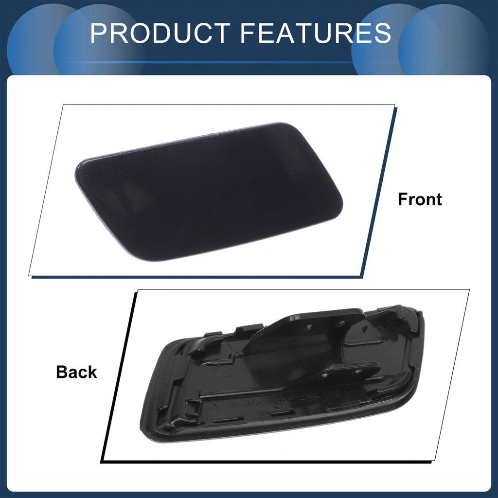 Front Left Washer Nozzle Cover Cap for Volkswagen Passat CC (2008–2012) Blue