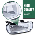 Set of 2 Clear Lens Fog Lights with Bulbs for Ford F-150 (2004–2006)
