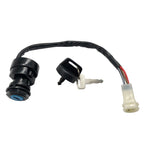 Warrior 350 Starter for Yamaha YFM350 (1987–1995) with Bendix Relay Key Switch