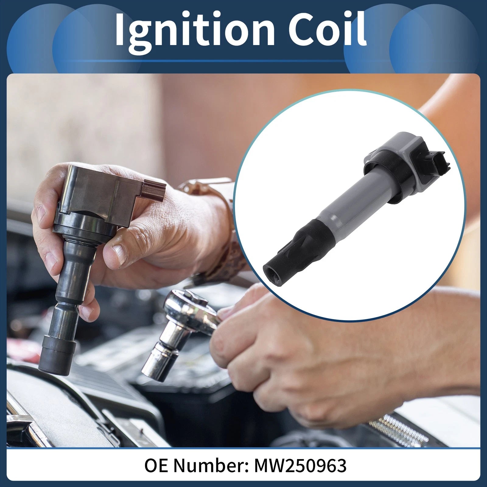 Ignition Coil Pack No.MW250963 for Mitsubishi Space Star (2010–2015)