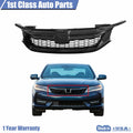 Glossy Black Honeycomb Grille for Honda Accord Sedan (2016–2017)