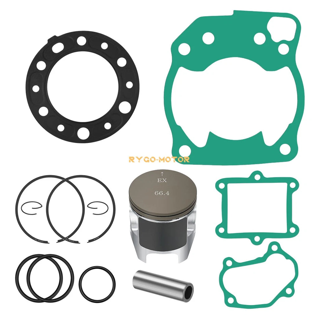Top End Rebuild Kit for Honda CR250R (1997–2001) Piston Gaskets Bearings STD 66.4mm