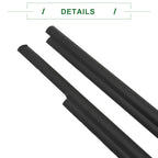 2pcs Front Left & Right Weatherstrip Window Seal No.681600C020 for Toyota