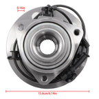 Set of 2 Front Wheel Hub Bearings for Jeep Grand Cherokee Commander (2005–2010)