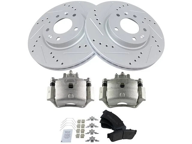 Front Brake Pad Rotor Caliper Set for Mazda 6 (2006–2013) NY642MF