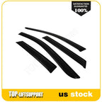 Wavy UV Window Visor Vent Shade Rain Guard for Lincoln MKX/Ford Edge (2007–2015)
