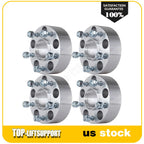 Set of 4 Wheel Spacers for Chevy S10, Blazer, Corvette (Hub Centric)