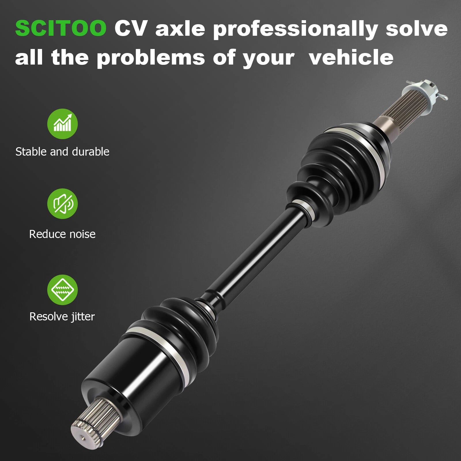 CV Axle Shaft for Polaris Sportsman 570 Touring (2015–2017)