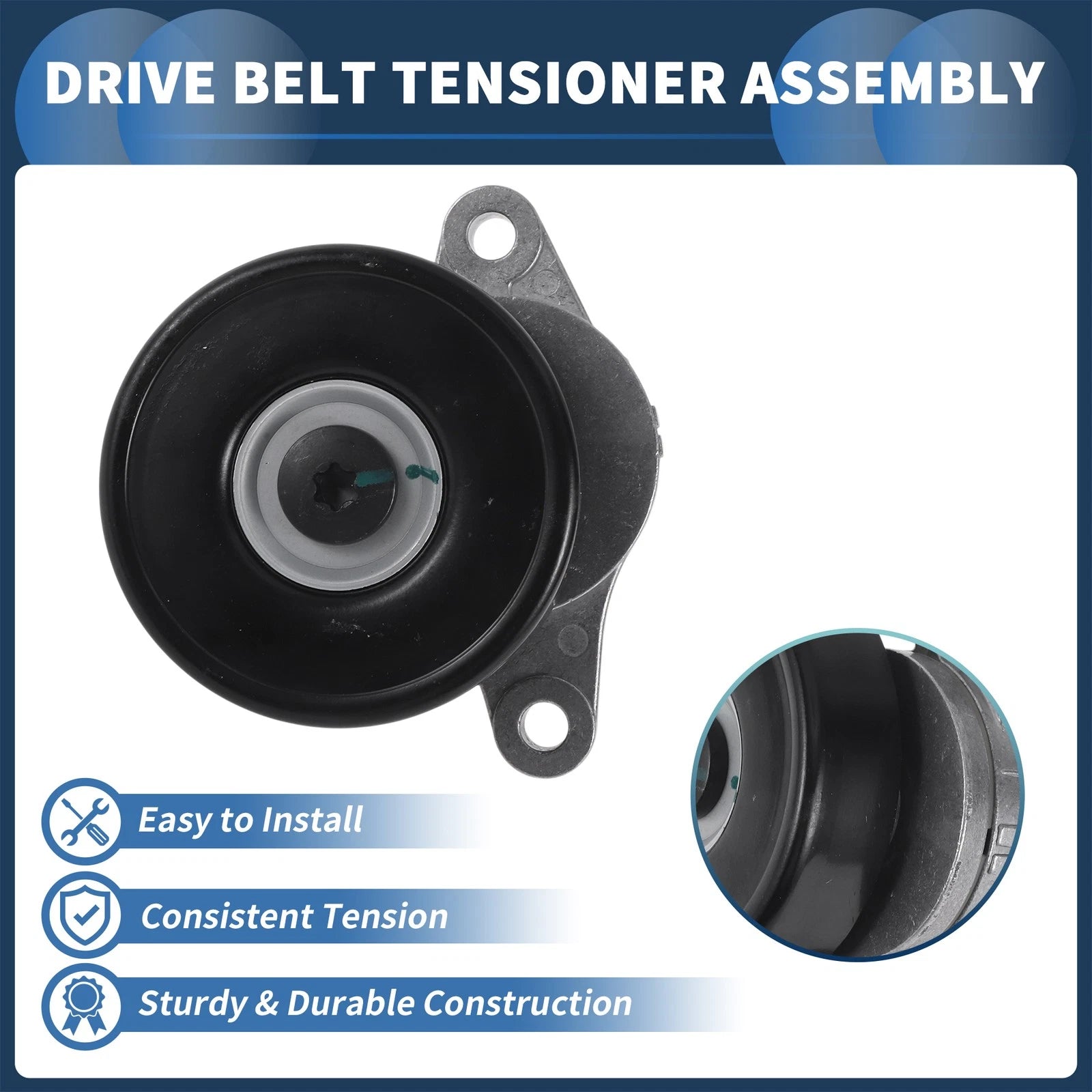 Belt Tensioner for Suzuki Grand Vitara (1998–2003) No. 1754077E10 Metal