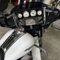 Chrome 12" Ape Meathook Handlebars for Harley Ultra Limited FLHTK (2010–2023)