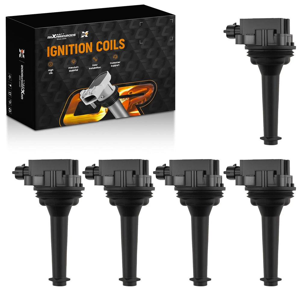 Set of 5 Ignition Coils for Volvo S60 S70 V70 XC70 XC90 (1999–2009)