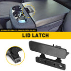 Center Console Armrest Lid Latch Lock for Chevy Silverado 1500 2500 (2007–2014)
