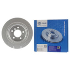 Hella 312mm Rear Right Coated Disc Brake Rotor for BMW E36 M3 Z3 (1992–1999)