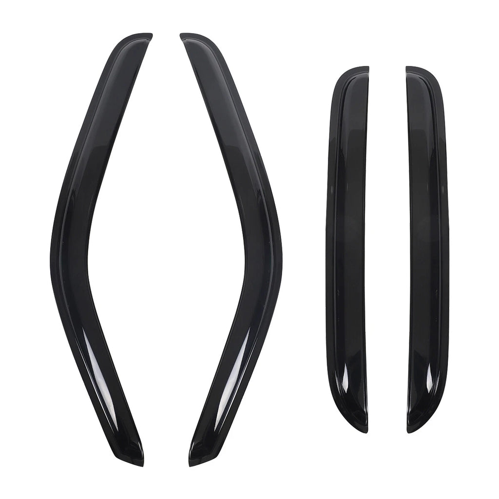 Side Window Visor Sun Rain Deflector Guard for Chevrolet Avalanche (2002–2006)