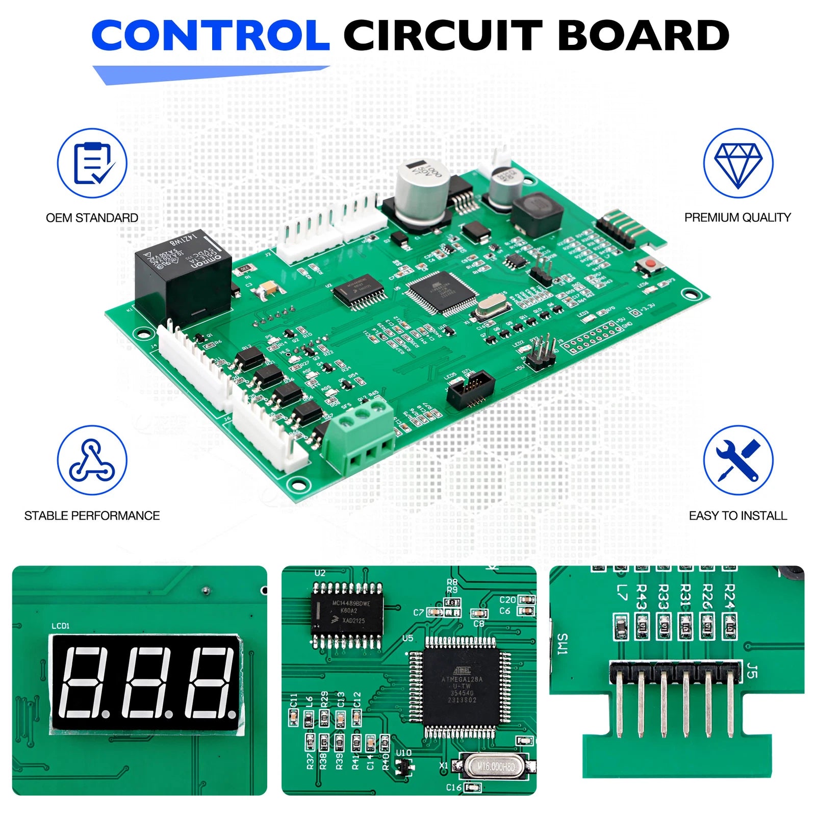 Control Board Kit for Mastertemp 461105 (NA/LP) (42002-0007S)