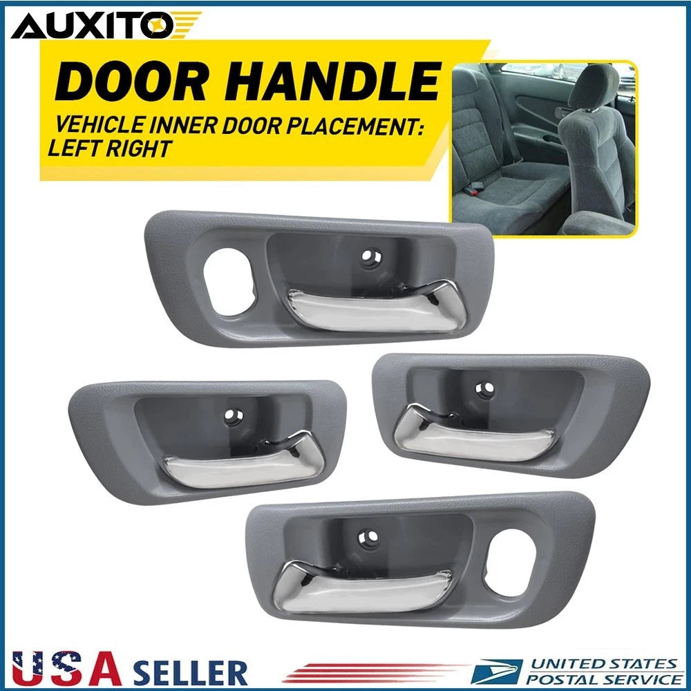 Interior Door Handle for Honda Accord (1998–2002) Gray Bezel H