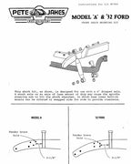 Weld-On Front Shock Kit for 1928–1932 Ford Model A and Steel Body