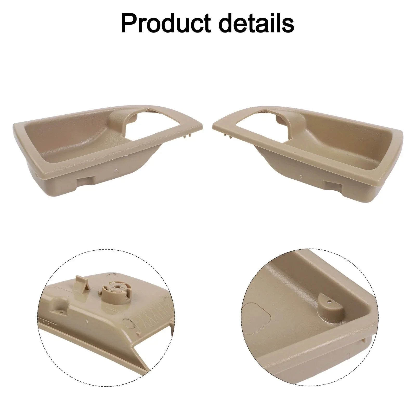 Beige Door Handle Cover for Hyundai Santa Fe (2007–2012)