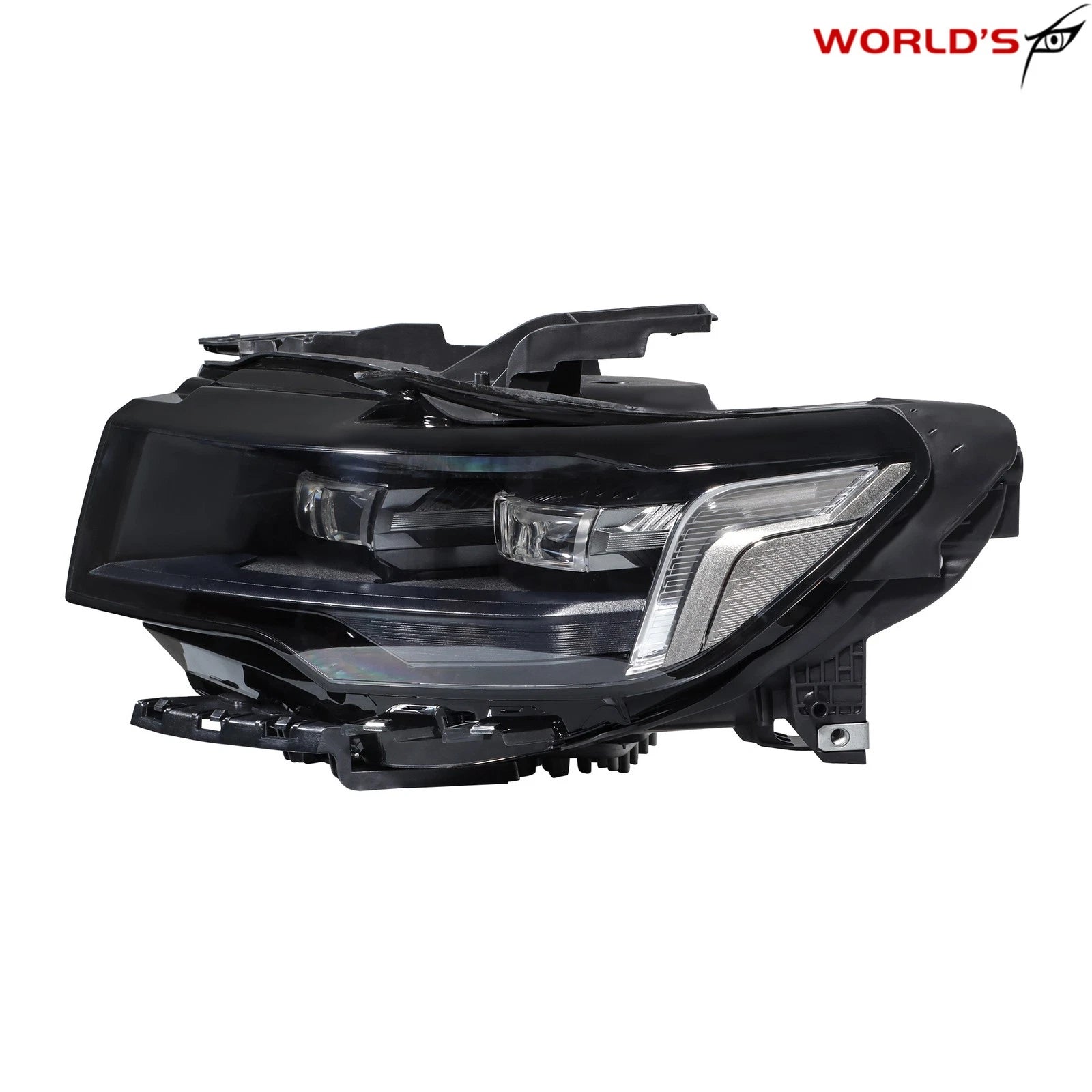 LED Headlight for Cadillac Escalade (2021–2024) Black Bezel Clear Lens