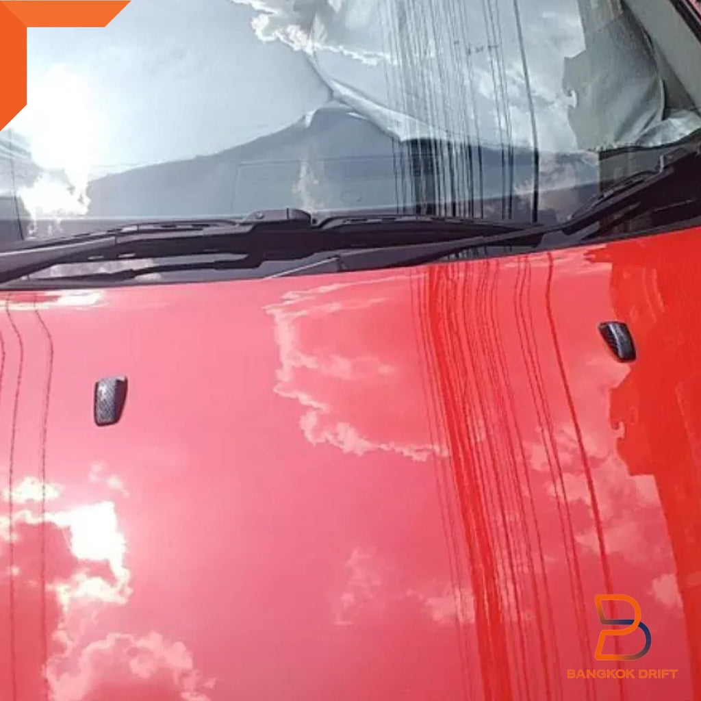 Carbon Fiber Washer Jet Covers for Mitsubishi Triton, Lancer, Galant (MJ-ML)
