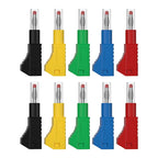 Pack of 10 Retractable Stackable Solder Line Leads Connectors