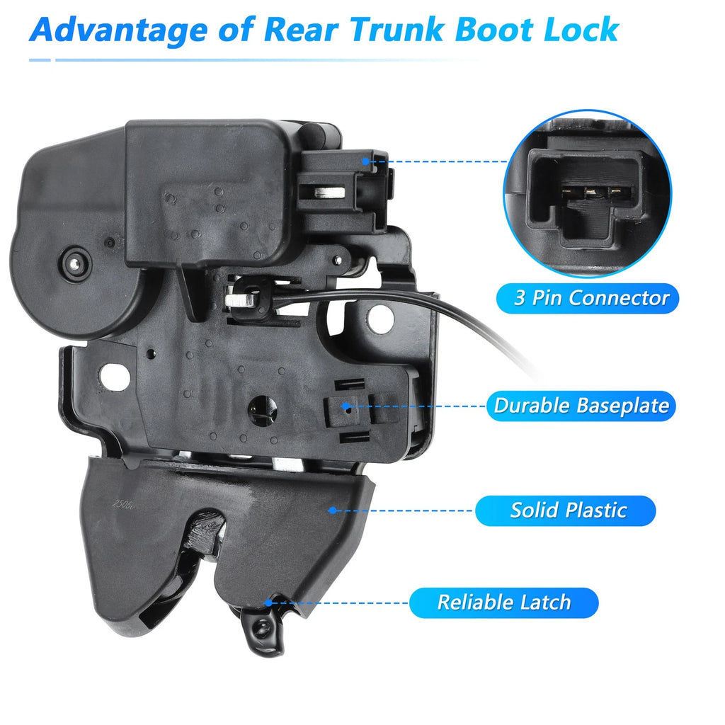 Trunk Tailgate Lock Actuator for Nissan Sentra (2020–2025) 84631-6CA0A