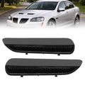 Front Upper Hood Scoops Grilles Vents Replacement Pair for Pontiac G8 (2008–2009)