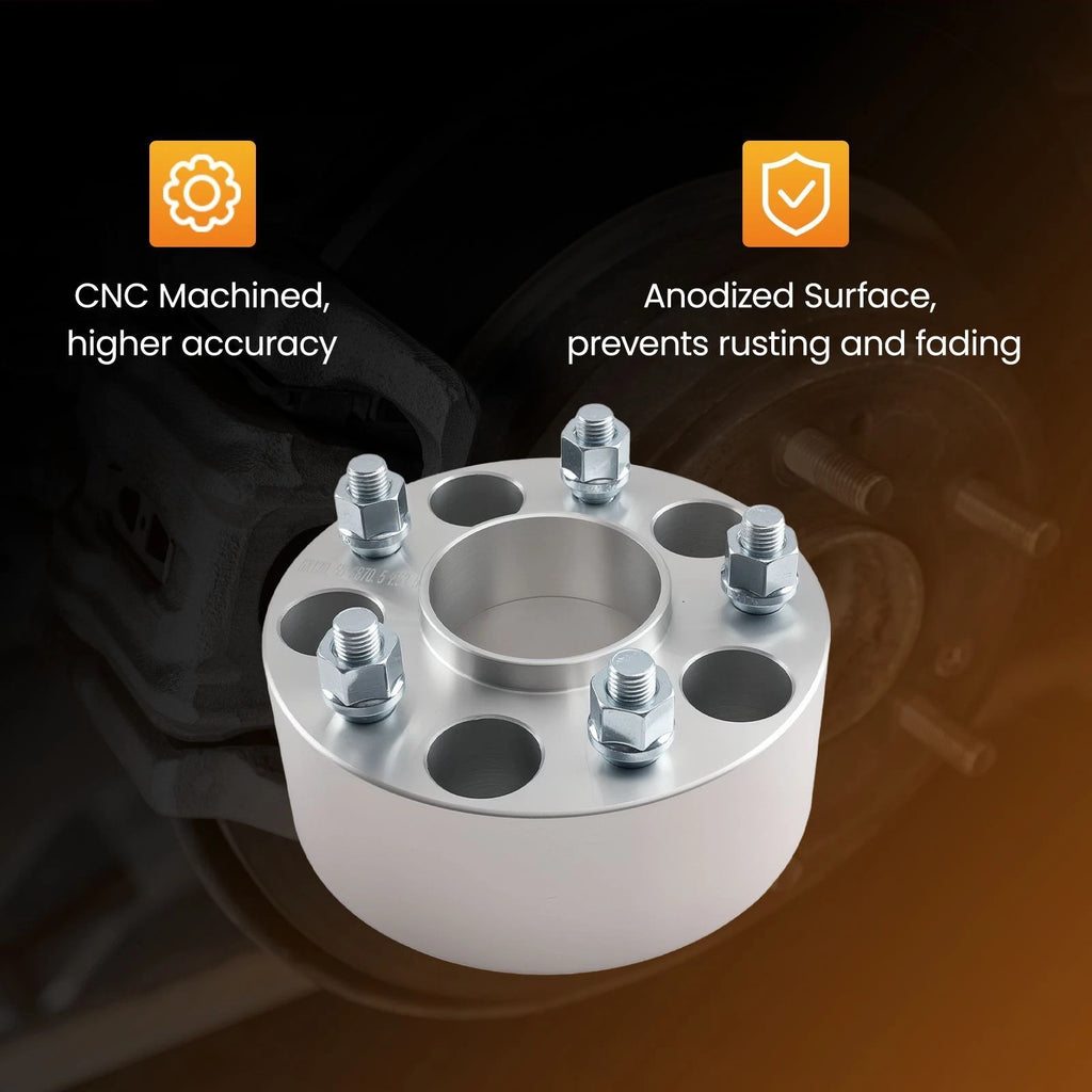 Set of 4 Hub Centric Wheel Spacers for GMC Jimmy Sonoma (1991–2005) 5x120.65mm