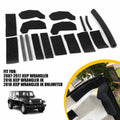 17PCS Hardtop Headliner Roof Seal Kit for Jeep Wrangler (2007–2017)