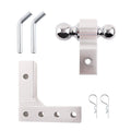 Dual Ball Adjustable Trailer Tow Hitch 6" Drop 2" Receiver